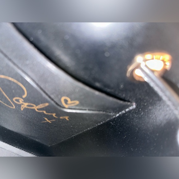 SOPHIA WEBSTER *Romy* black leather large classic bucket satchel bag purse sac - Picture 11 of 15